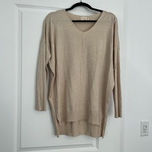 Dreamers by Debut Tan Sweater/Tunic